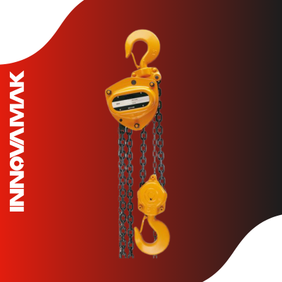 TECLE CADENA 5 TONELADAS X 3 MT TECNOPOWER