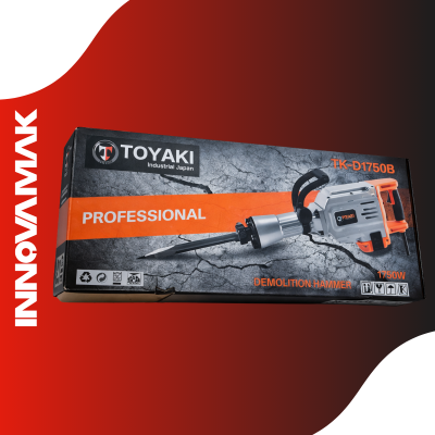 MARTILLO DEMOLEDOR 1750W NARANJO TOYAKI